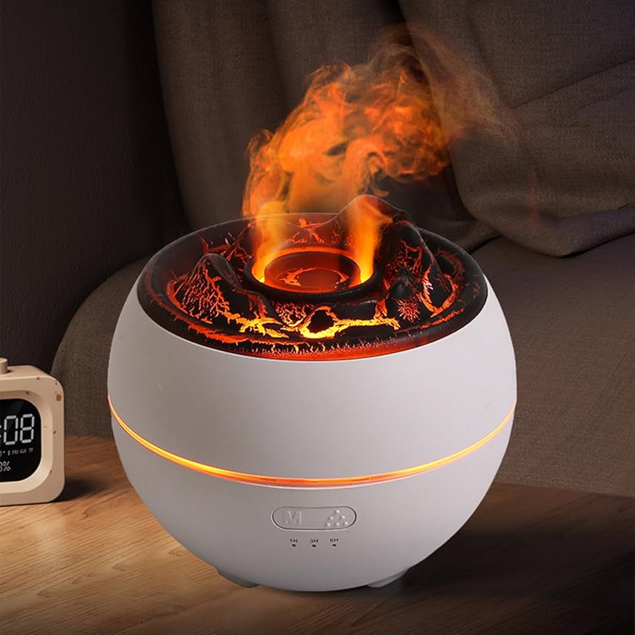 Ultrasonic Aroma Diffuser – 500ml, LED Ambient Light & Quiet Operation
