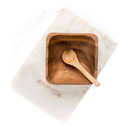 Facial Bowl & Spoon | Eco-Friendly Ayurvedic Skincare Tool