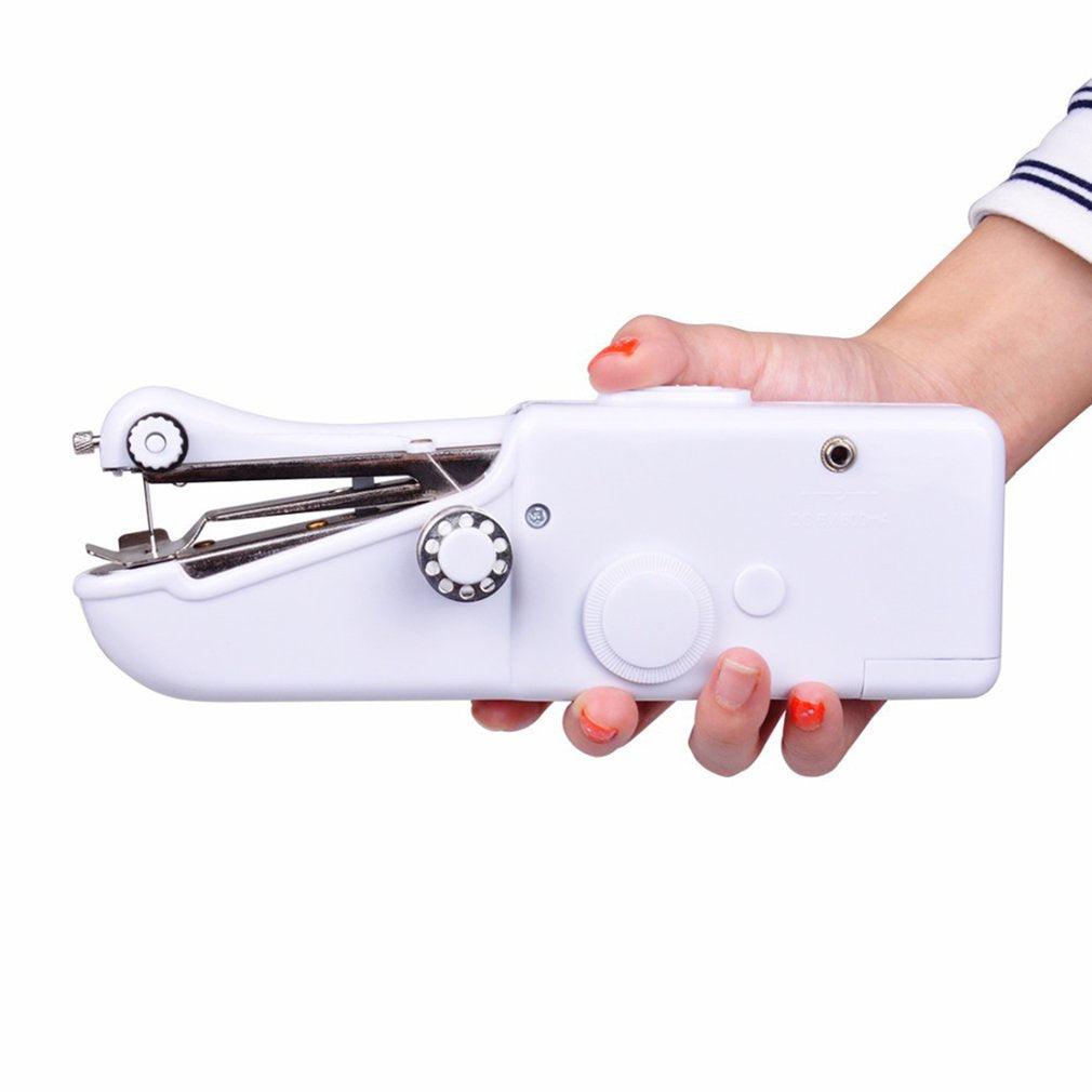 Mini Handheld Battery-Operated Sewing Machine